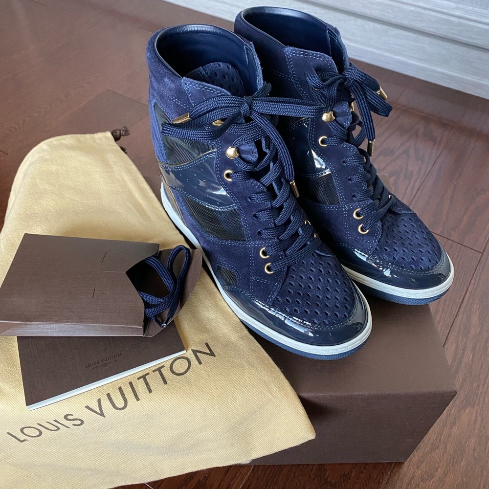 LV wedge sneakers